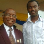 ...with my senior friend,  Rev. (Prof.) B. B. Fakae